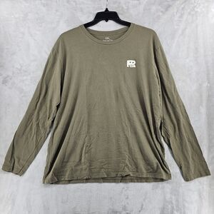 Random Golf‎ Club Mens Size 2Xl Green Graphic Long Sleeve T-shirt